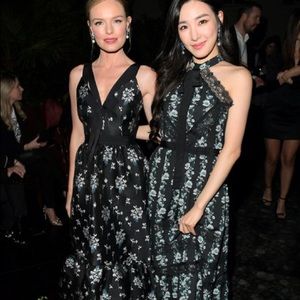 NWT ERDEM H&M floral lace 🎀 calf-length dress sz6